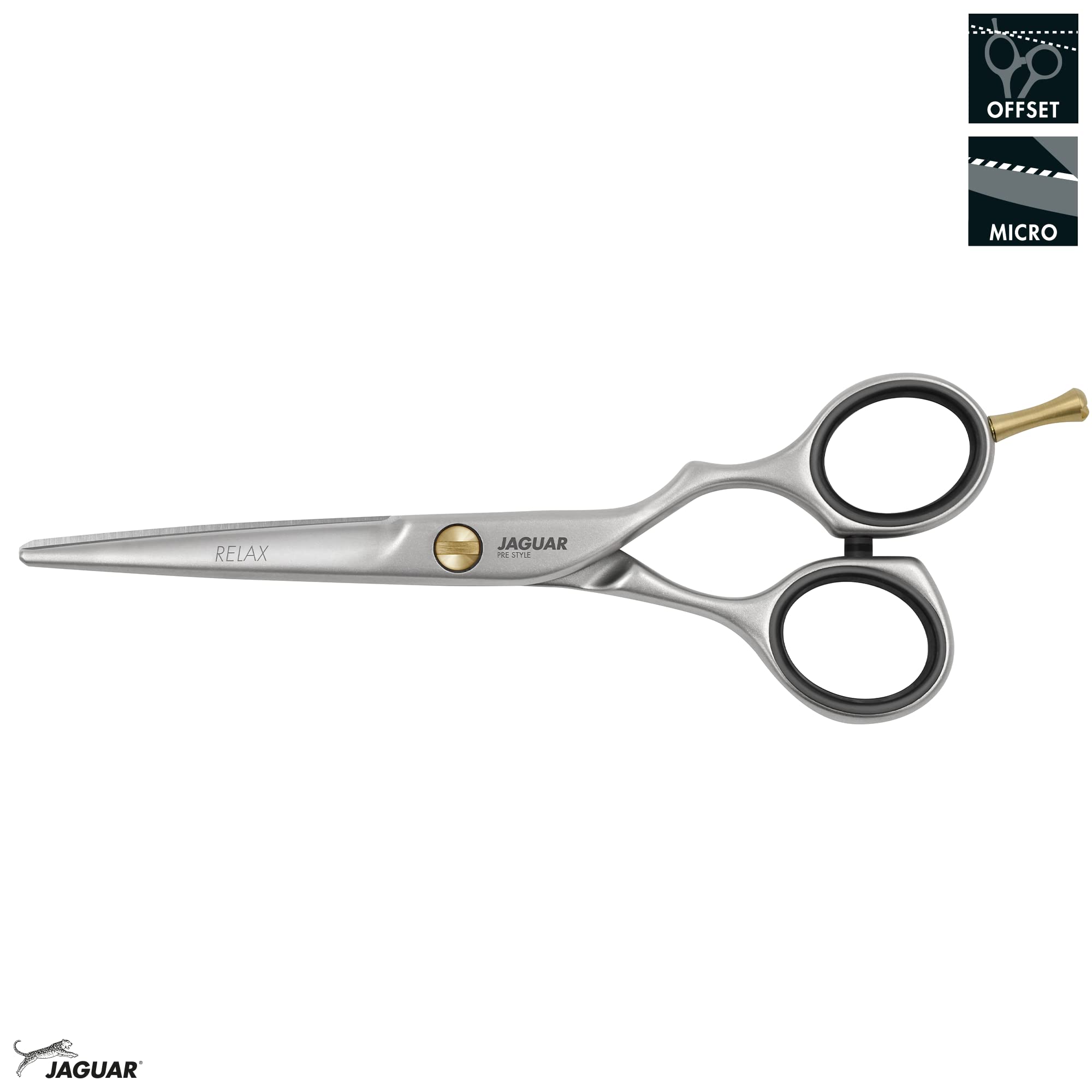Amazon.com : Jaguar Shears Pre Style Relax 5.5 Inch Offset Design